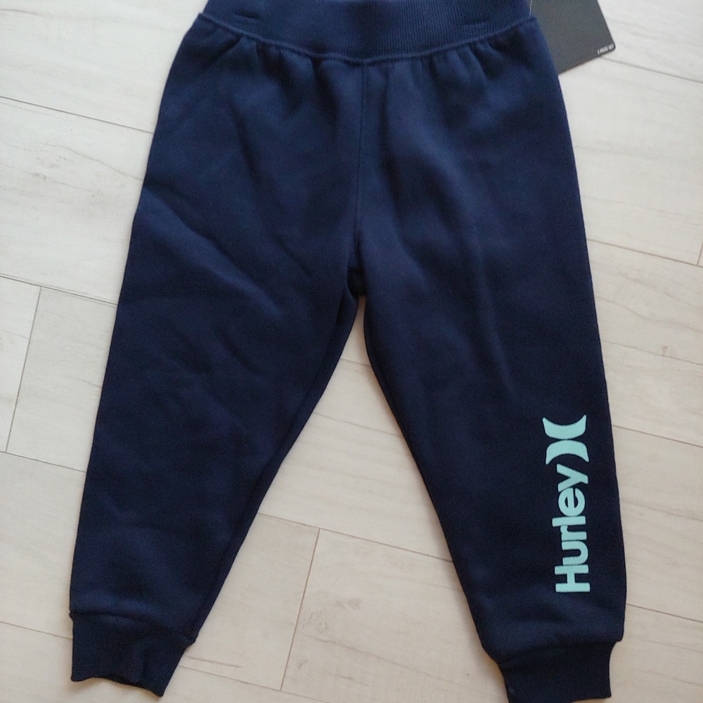 HURLEY NEW boys Hoodie Pull-over & Joggers Sweatpants Shark Design - Picture 14 of 16